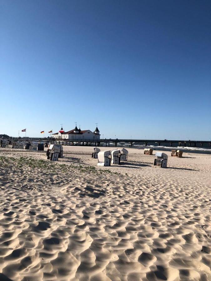 Ferienwohnung Seeblick - Insel Usedom Balm Exterior foto