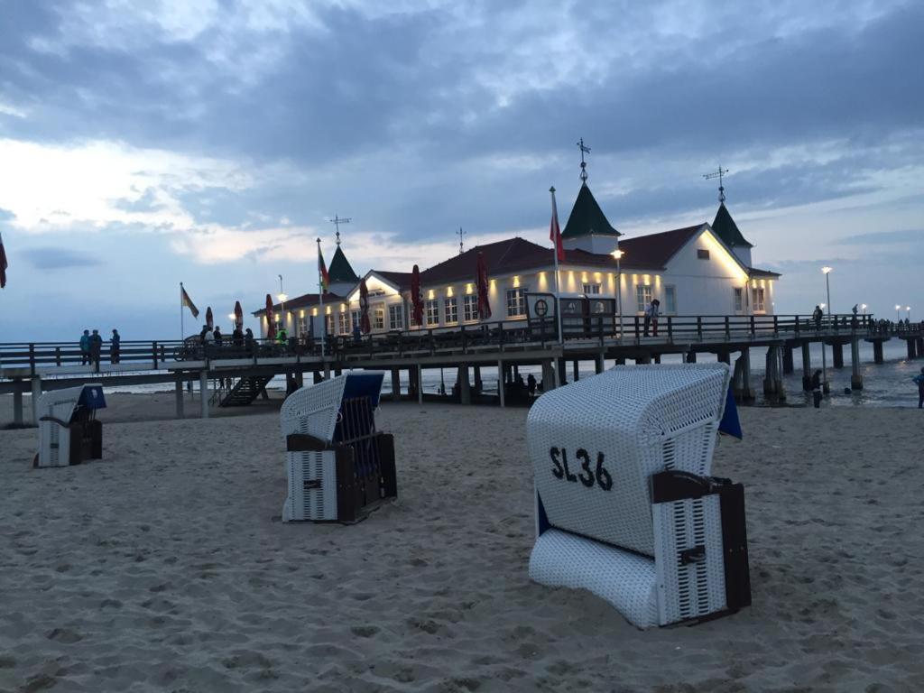 Ferienwohnung Seeblick - Insel Usedom Balm Exterior foto